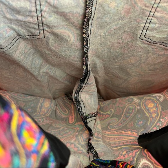 Vintage Attyre Colorful Boho Paisley Hi-Rise Pants in Women's size 10 - Picture 13 of 13